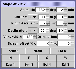 View dialog